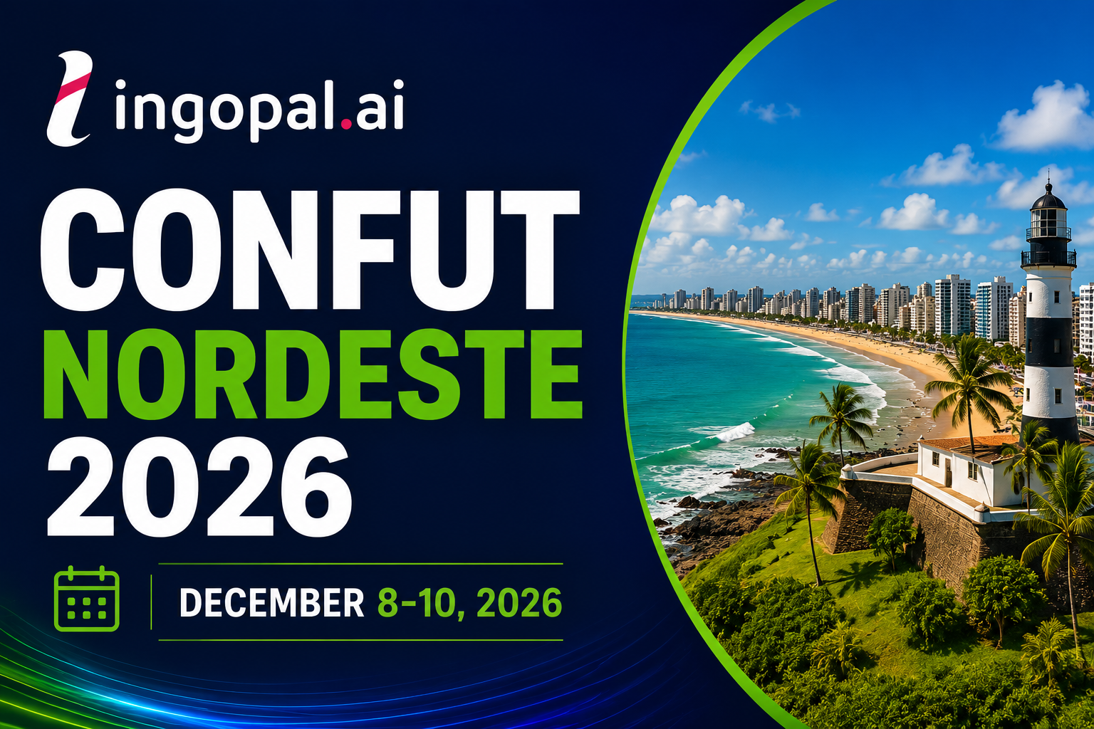 Lingopal exhibiting at CONFUT Nordeste 2026 in Pernambuco