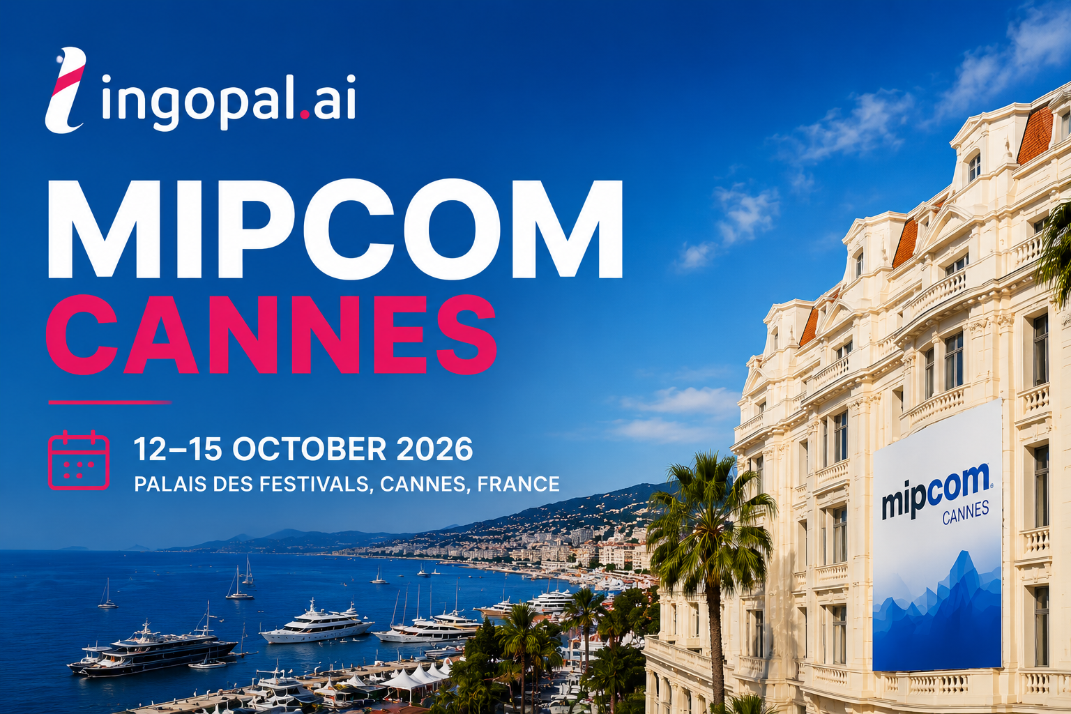 Lingopal exhibiting at MIPCOM Cannes 2026
